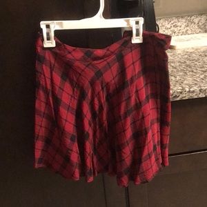 Plaid Mini Skirt
